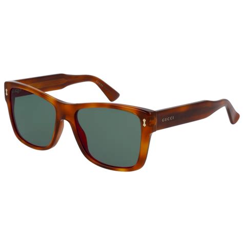 gucci gg0052s 004 sunglasses havana brown frame brown|Cat.